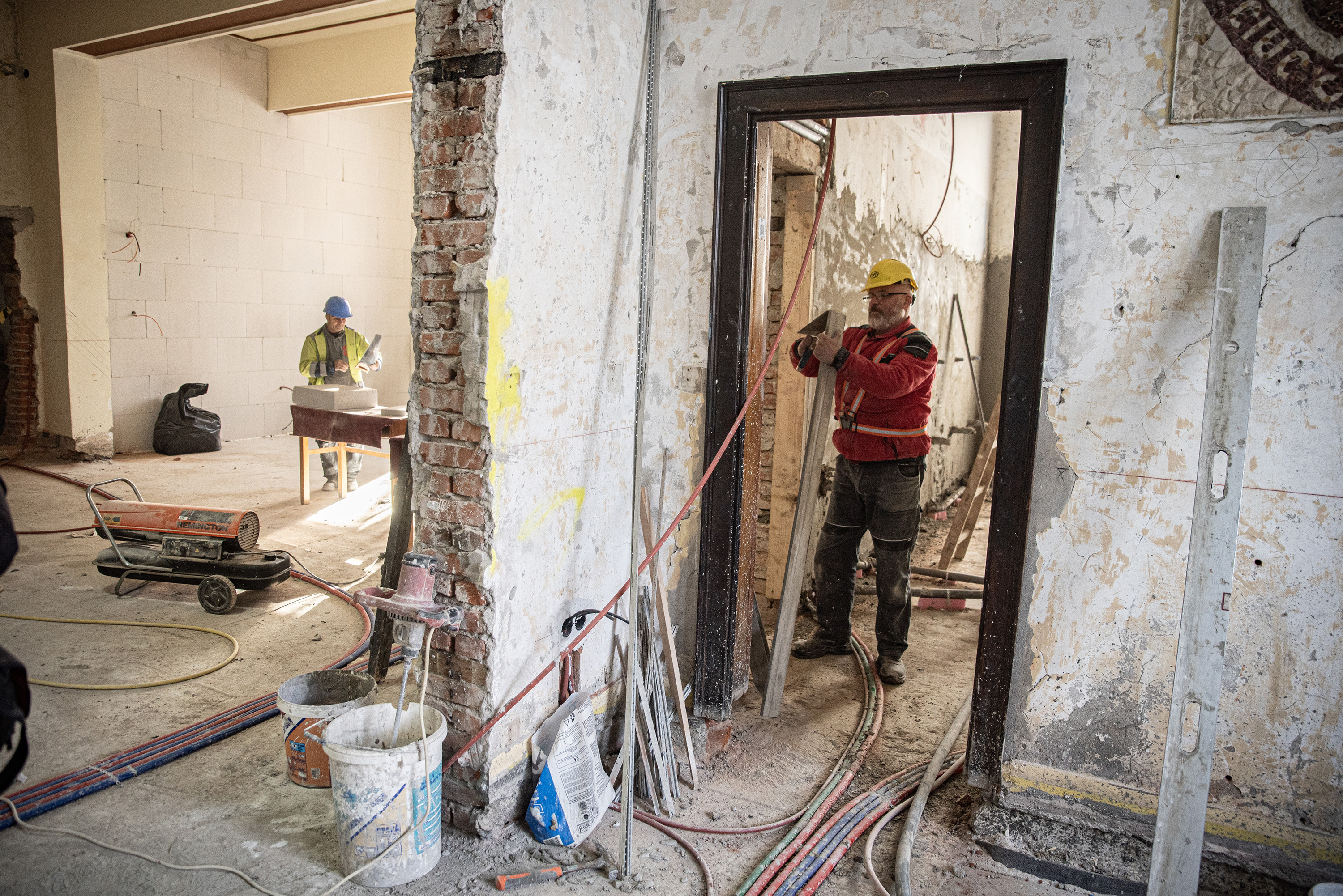 Javában zajlik a Városi Művelődési Ház korszerűsítése